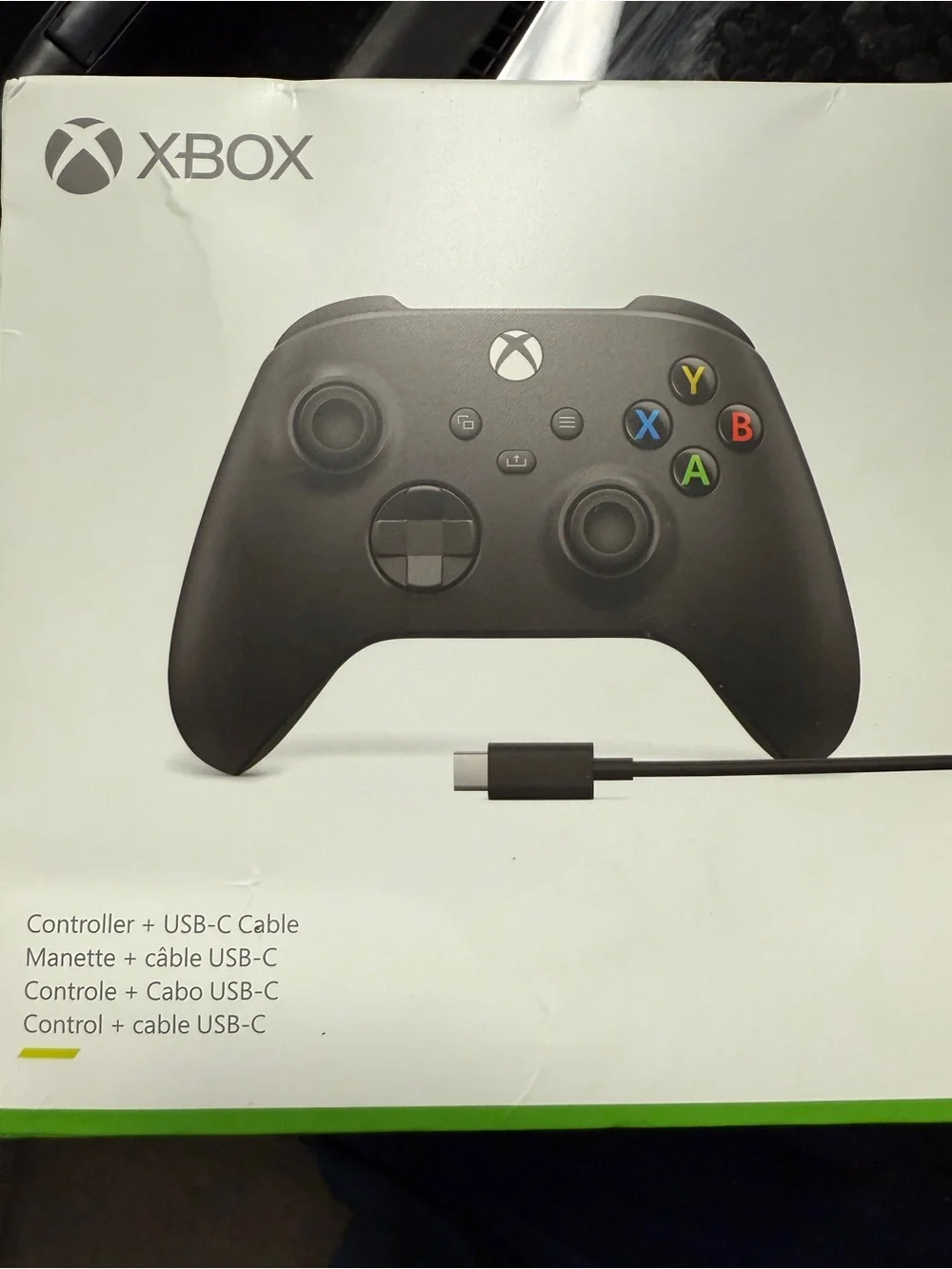 Microsoft Xbox Wireless Controller with USB-C Cable - Black